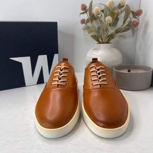 Wolf & Shepherd Shoes Cruise Lace-Up Fair Sneaker Honey Men 7.5/Women 9 NWD - Picture 2 of 10